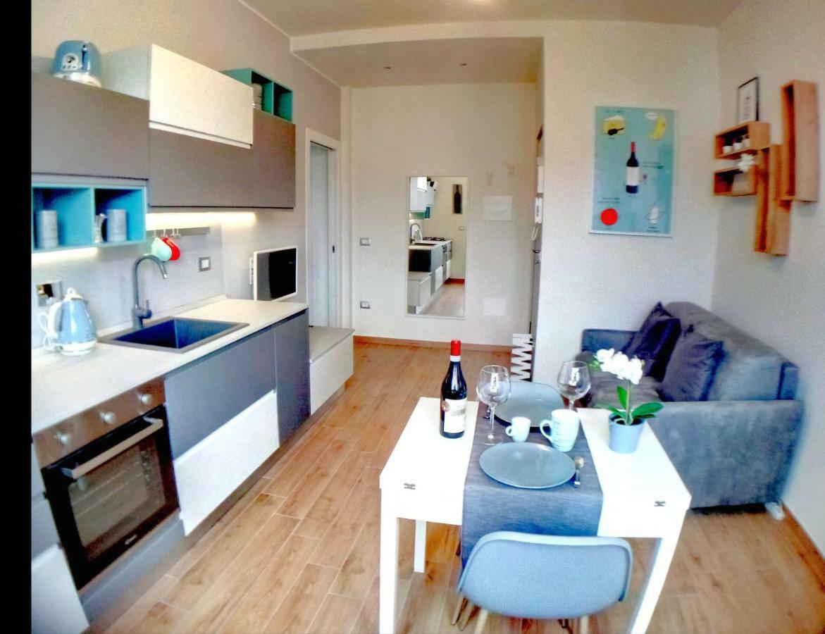 Vinhome Bilocale Con Garage Privato Alba Centro Экстерьер фото