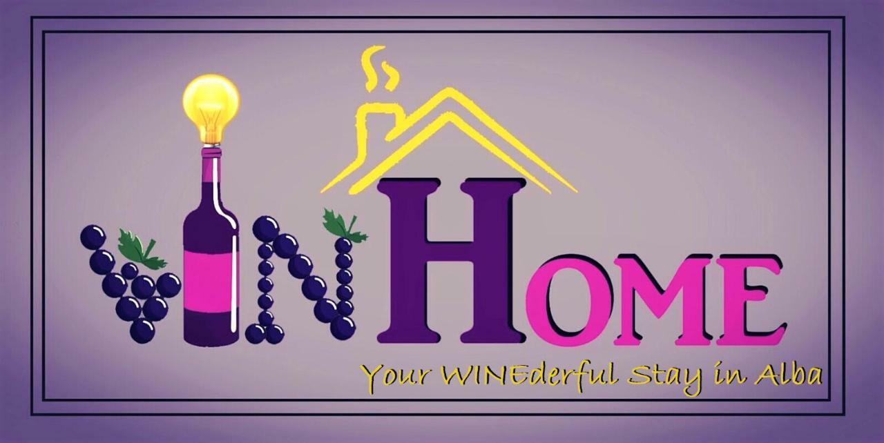Vinhome Bilocale Con Garage Privato Alba Centro Экстерьер фото