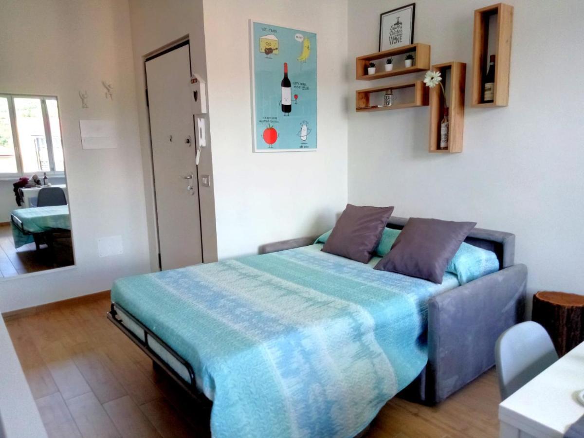 Vinhome Bilocale Con Garage Privato Alba Centro Экстерьер фото