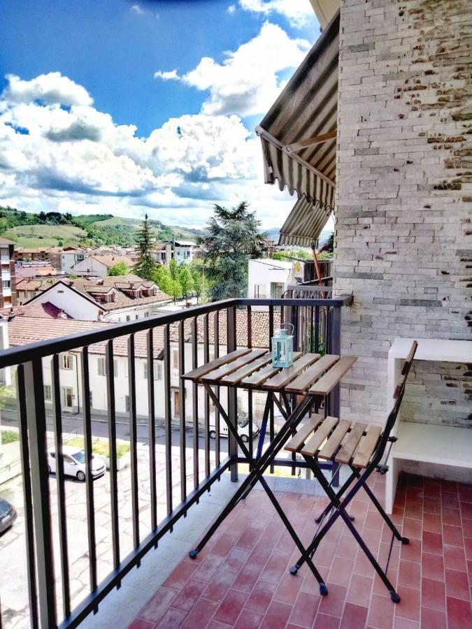 Vinhome Bilocale Con Garage Privato Alba Centro Экстерьер фото